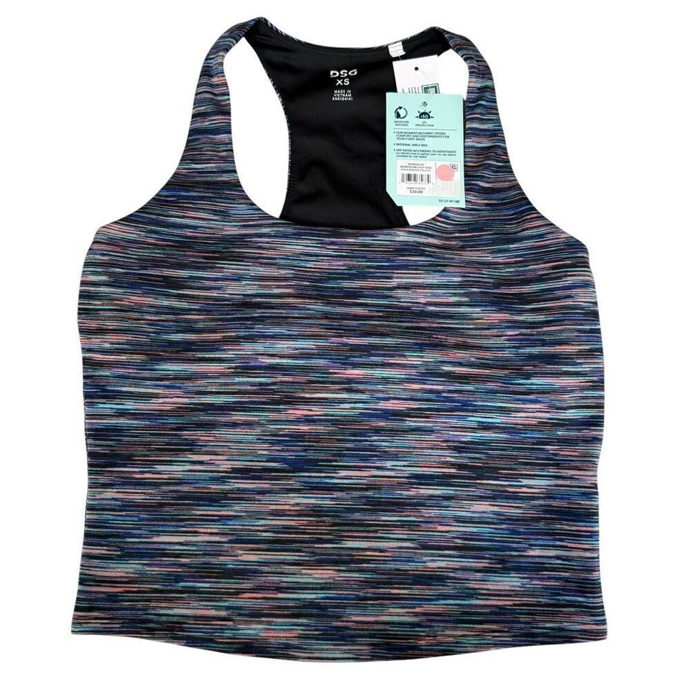 DSG womens momentum Crop tank top size XS NWT